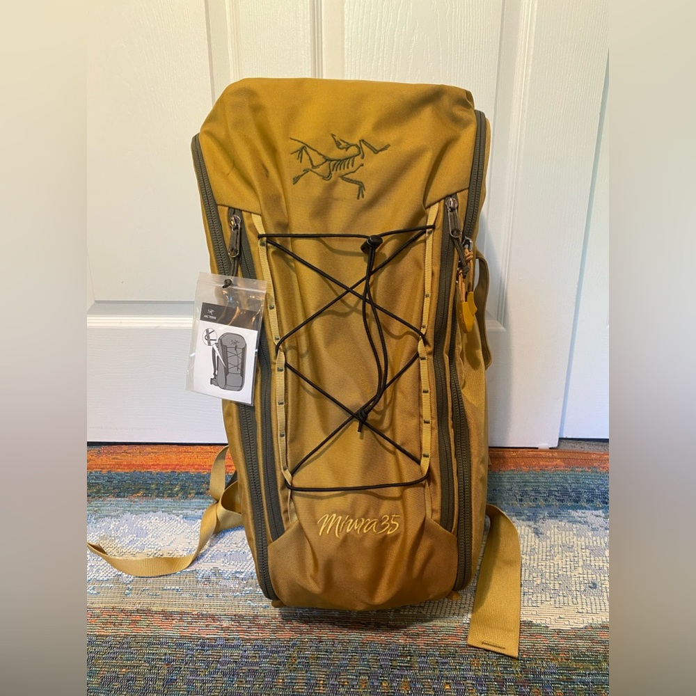 NEW Arcteryx Miura 35L Rock Climbing Bag
